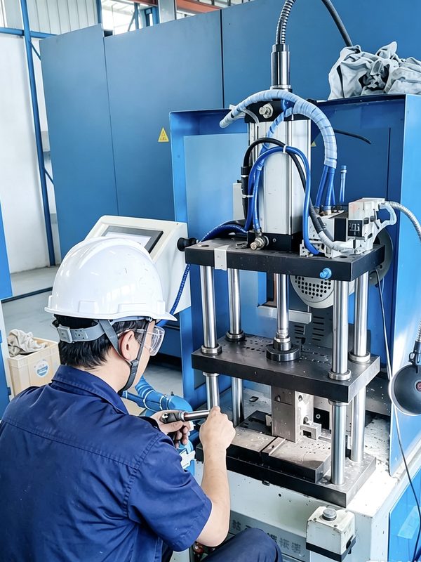 Automatic beveling of pipe ends